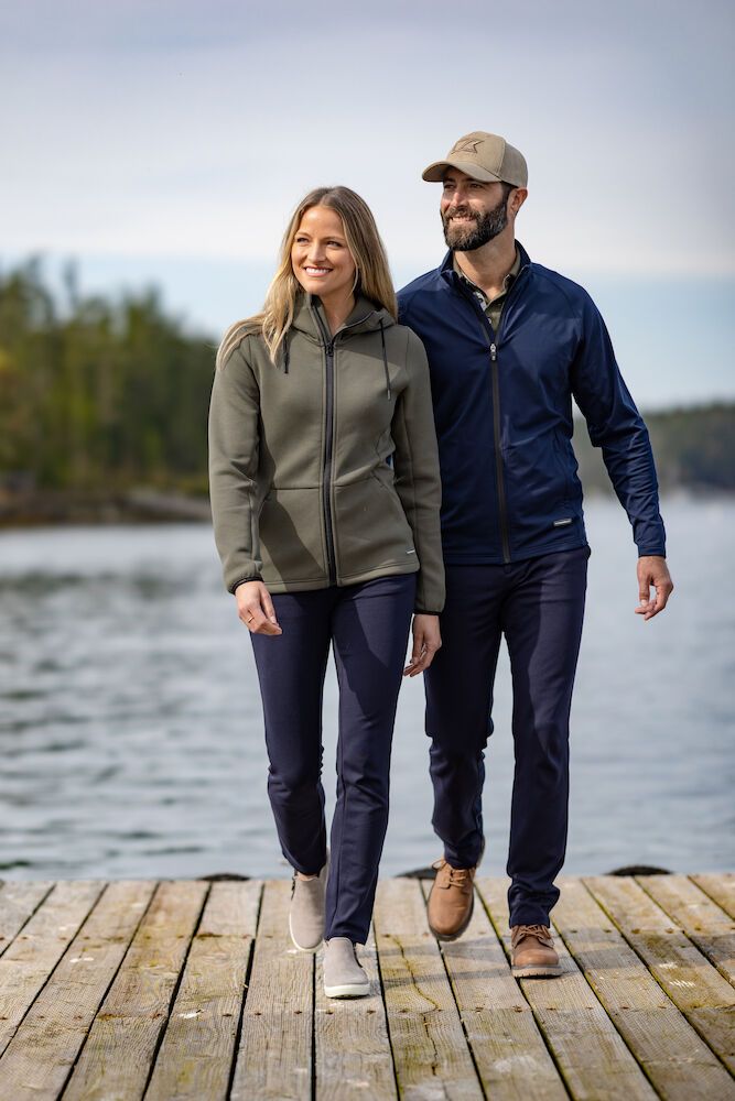 Pemberton Hood Full Zip - Dam