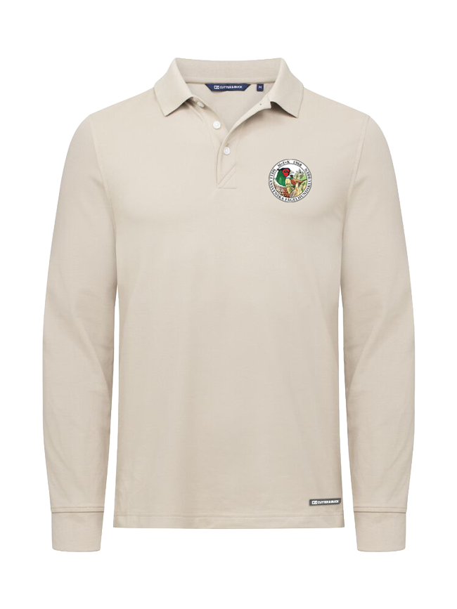 Advantage Long Sleeve Polo Herr