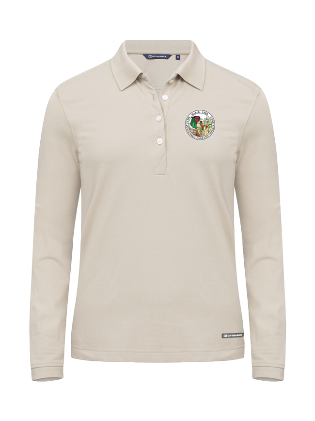 Advantage Long Sleeve Polo Dam