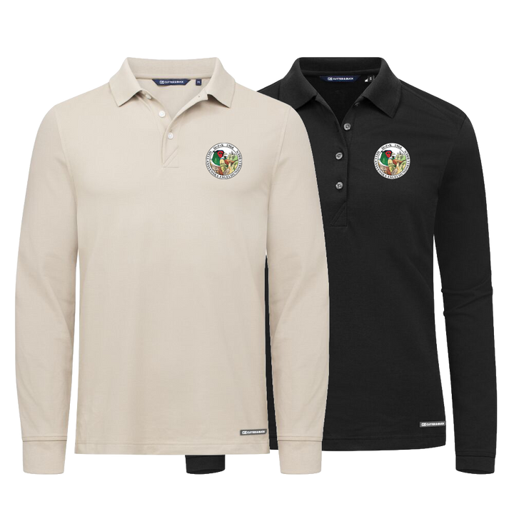 Advantage Long Sleeve Polo Dam